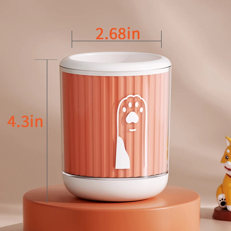 Dog paw cleaning cup, soft silicone combs, portable foot washer for outdoor pets, paw cleaning brush, quick wash foot cleaning b