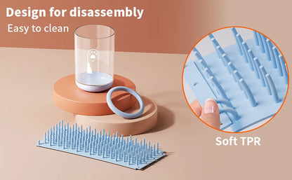 Dog paw cleaning cup, soft silicone combs, portable foot washer for outdoor pets, paw cleaning brush, quick wash foot cleaning b