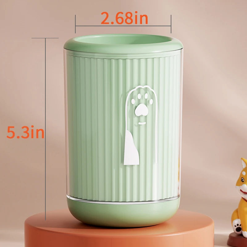 Dog paw cleaning cup, soft silicone combs, portable foot washer for outdoor pets, paw cleaning brush, quick wash foot cleaning b