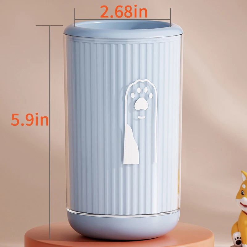 Dog paw cleaning cup, soft silicone combs, portable foot washer for outdoor pets, paw cleaning brush, quick wash foot cleaning b