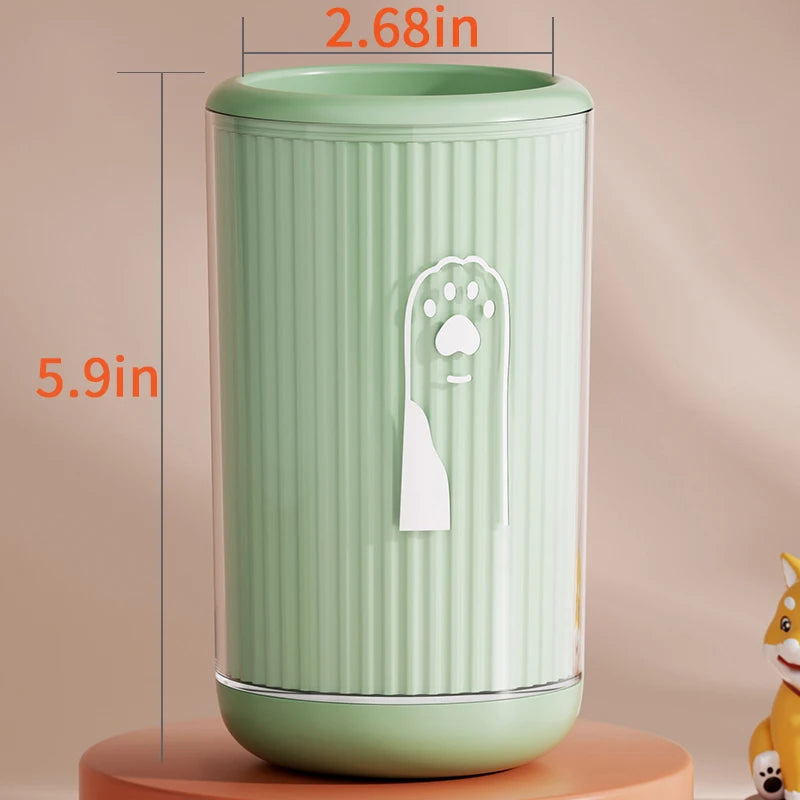Dog paw cleaning cup, soft silicone combs, portable foot washer for outdoor pets, paw cleaning brush, quick wash foot cleaning b