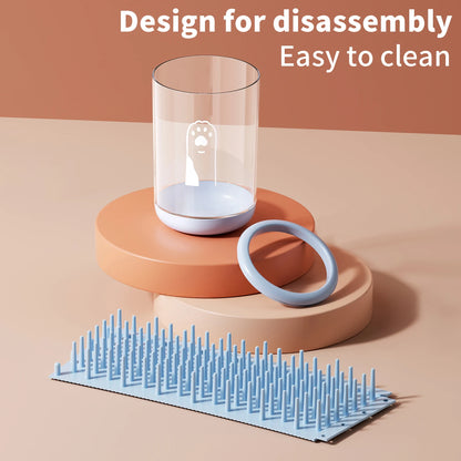 Dog paw cleaning cup, soft silicone combs, portable foot washer for outdoor pets, paw cleaning brush, quick wash foot cleaning b